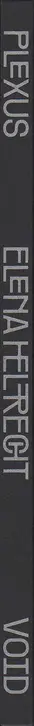 Book spine: Elena Helfrecht - Plexus