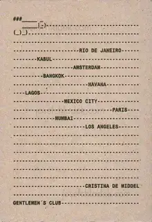 Cover of Cristina de Middel - Gentlemen's Club