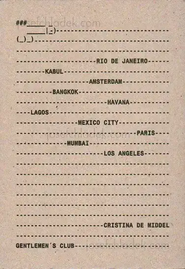 Cover of Cristina de Middel - Gentlemen's Club