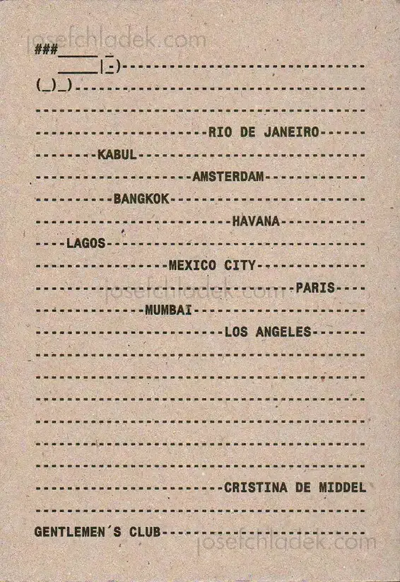 Cover of Cristina de Middel - Gentlemen's Club