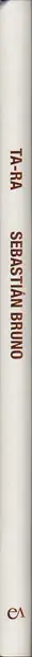 Book spine: Sebastián Bruno - Ta-ra