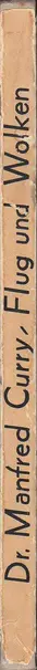 Book spine: Manfred Curry - Flug und Wolken