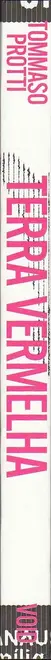 Book spine: Tommaso Protti - Terra Vermelha