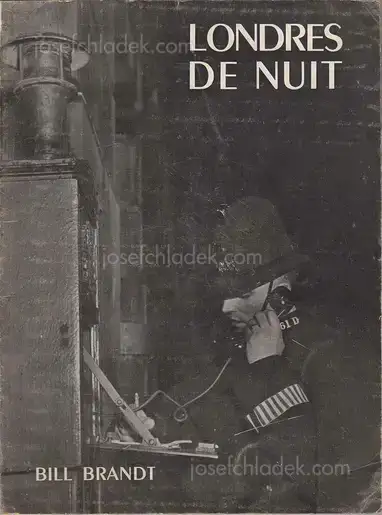 Cover of Bill Brandt - Londres de Nuit (A Night in London)