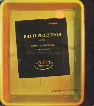 Valie Export Körpersplitter