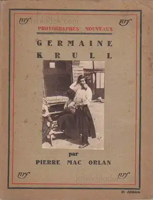 Cover of Mac Orlan Pierre - Germaine Krull