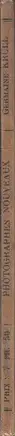 Book spine: Mac Orlan Pierre - Germaine Krull