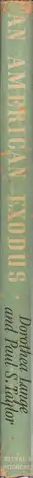 Book spine: Dorothea Lange & Paul S. Taylor - An American Exodus: A Record of Human Erosion