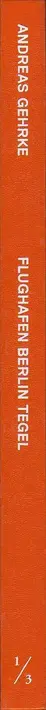Book spine: Andreas Gehrke - Flughafen Berlin-Tegel