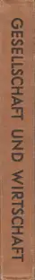Book spine: Otto Neurath & Gerd Arntz - Gesellschaft und Wirtschaft : bildstatistisches Elementarwerk