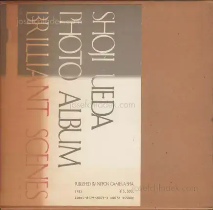 Cover of Shōji Ueda - Brilliant Scenes: Shoji Ueda Photo Album - 植田　正治 - ベス単写真帖・白い風