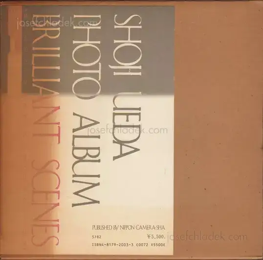 Cover of Shōji Ueda - Brilliant Scenes: Shoji Ueda Photo Album - 植田　正治 - ベス単写真帖・白い風