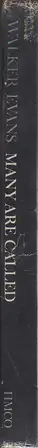 Book spine: Walker Evans - Many are Called