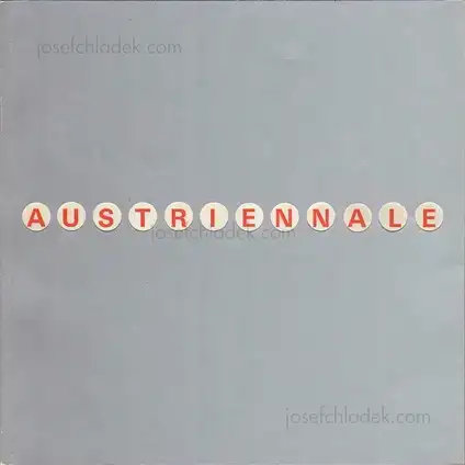 Cover of Hans Hollein - Austriennale. Österreich auf der 14. Triennale di Milano 1968. Die große Zahl / Il grande numero / The great number.
