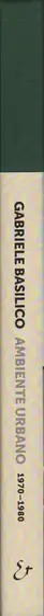 Book spine: Gabriele Basilico - Ambiente urbano 1970-1980