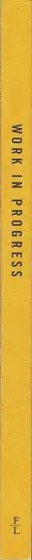 Book spine: Essick Peter - Work in Progress