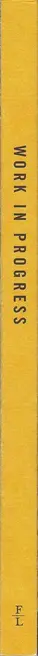 Book spine: Essick Peter - Work in Progress
