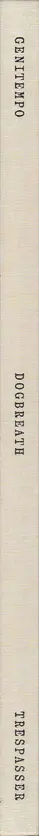 Book spine: Matthew Genitempo - Dogbreath