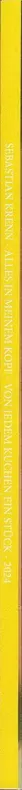 Book spine: Sebastian Krenn - Alles in meinem Kopf