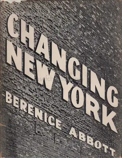 Cover of Berenice Abbott - Changing New York