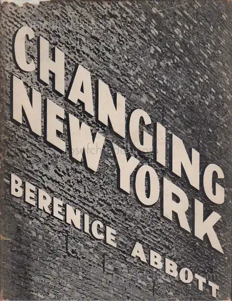 Cover of Berenice Abbott - Changing New York