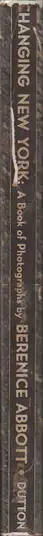 Book spine: Berenice Abbott - Changing New York