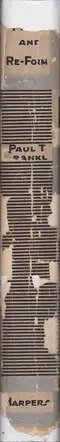Book spine: Paul T. Frankl - Form and Re-Form: A Practical Handbook of Modern Interiors