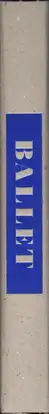 Book spine: Alexey Brodovitch - Ballet (reprint)