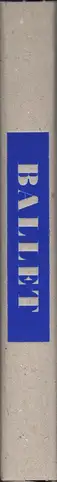 Book spine: Alexey Brodovitch - Ballet (reprint)