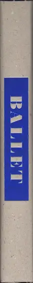 Book spine: Alexey Brodovitch - Ballet (reprint)