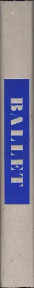 Book spine: Alexey Brodovitch - Ballet (reprint)