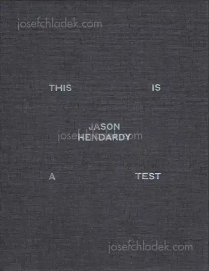 Cover of Jason Hendardy - This is a Test