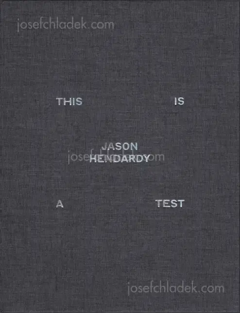 Cover of Jason Hendardy - This is a Test