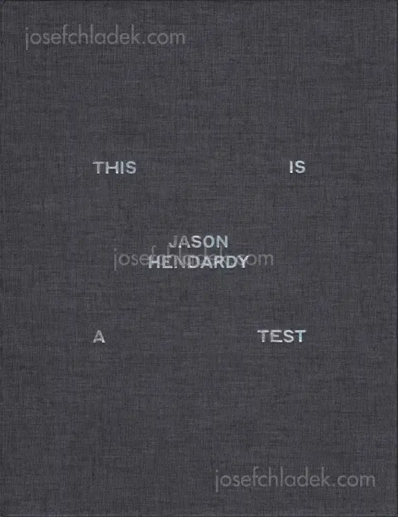 Cover of Jason Hendardy - This is a Test
