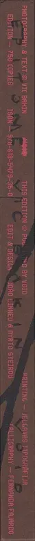 Book spine: Vic Bakin - Epitome