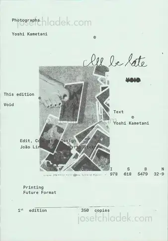Cover of Yoshi Kametani - I’ll Be Late