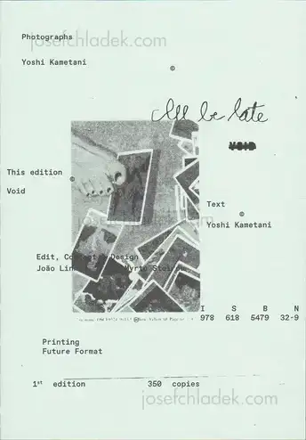 Cover of Yoshi Kametani - I’ll Be Late