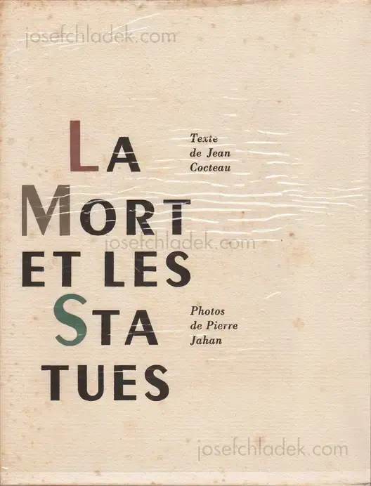 Cover of Pierre Jahan & Jean Cocteau - La Mort et les Statues