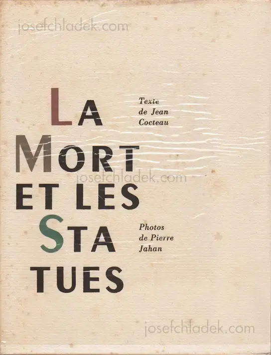 Cover of Pierre Jahan & Jean Cocteau - La Mort et les Statues