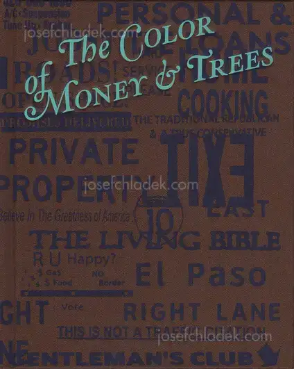 Cover of Tony Dočekal - The Color of Money and Trees