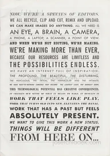 Clément Chéroux, Joan Fontcuberta, Erik Kessels, Martin Parr and Joachim Schmid (editors) - From here on Clément Chéroux, Joan Fontcuberta, Erik Kessels, Martin Parr and Joachim Schmid (editors) - From here on