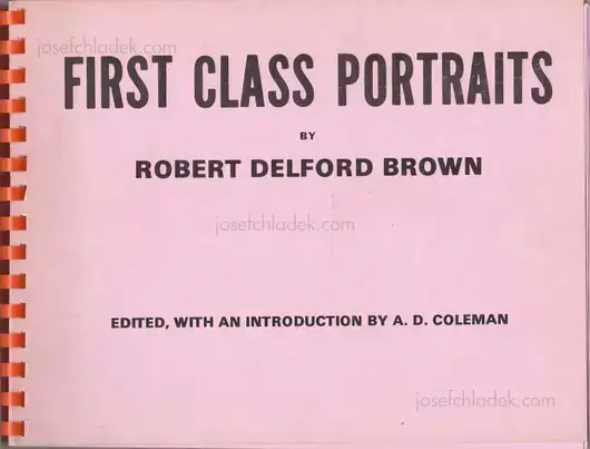 Cover of Robert Delford Brown - First Class Portraits