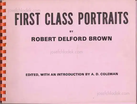 Cover of Robert Delford Brown - First Class Portraits