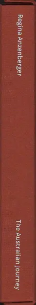 Book spine: Regina Anzenberger - The Australian Journey