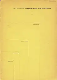 Jan Tschichold - Typografische Entwurfstechnik