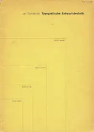 Jan Tschichold - Typografische Entwurfstechnik