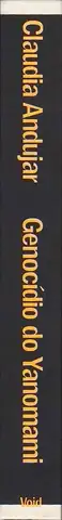 Book spine: Claudia Andujar - Genocídio do Yanomami