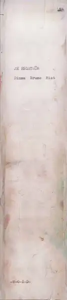 JH Engström - Dimma Brume Mist