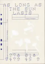 Joselito Verschaeve - As Long as the Sun Lasts