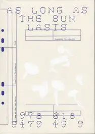 Cover of Joselito Verschaeve - As Long as the Sun Lasts